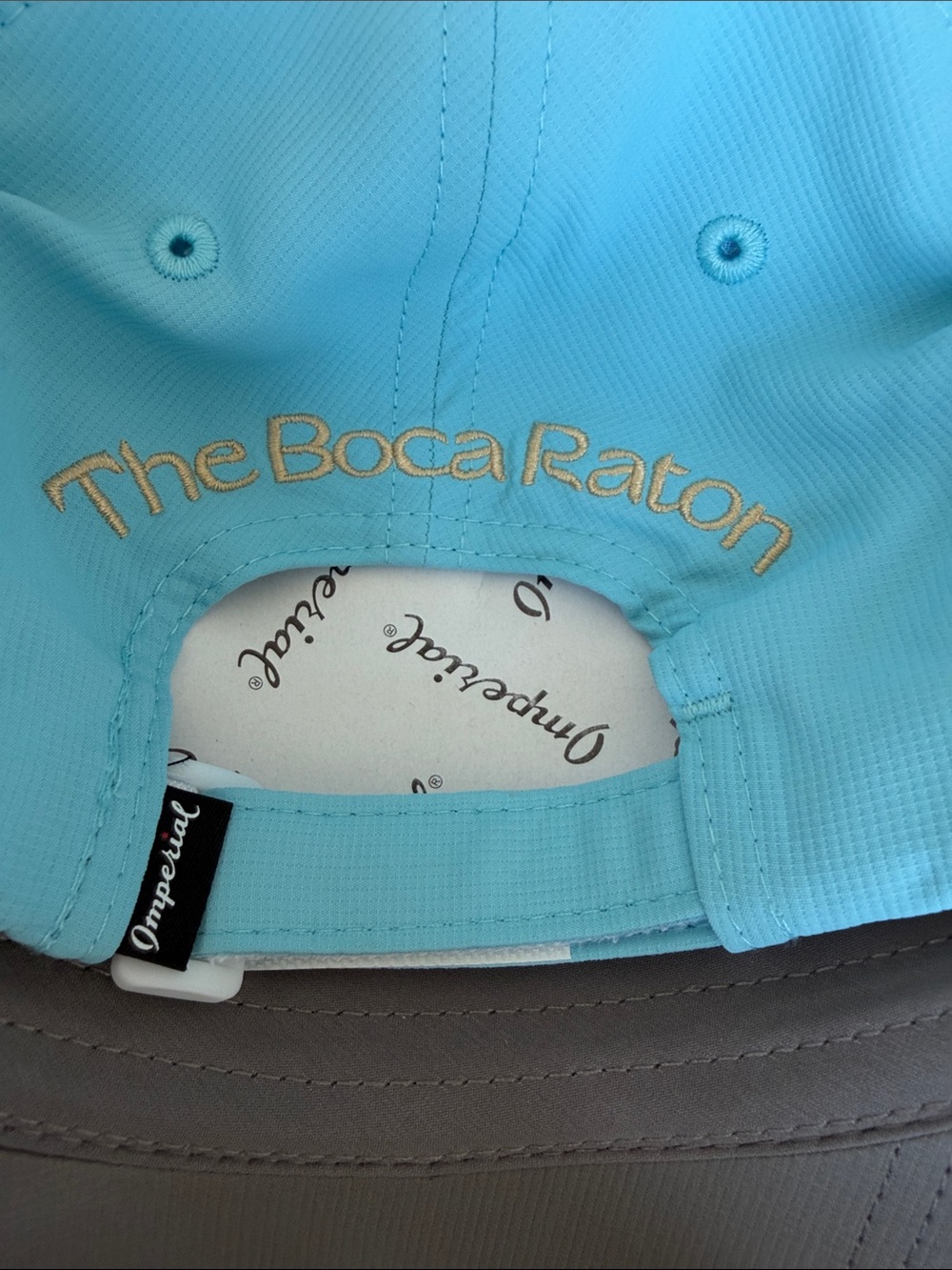 The Boca Raton Golf Course Hat - Picture 4 of 4